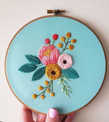 Floral Embroidery Design