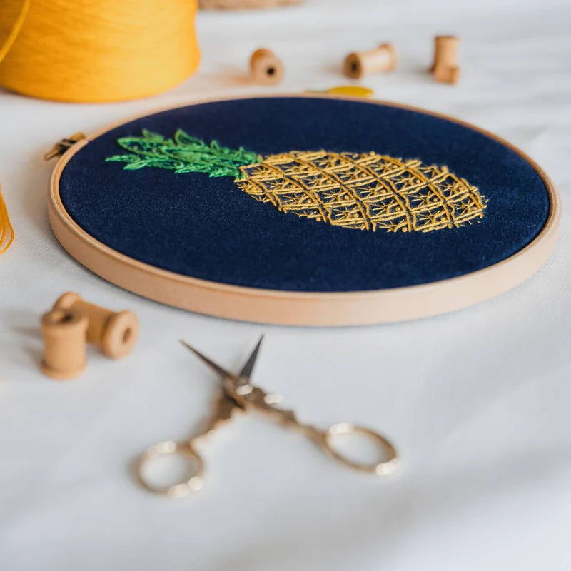 Pineapple Embroidery Kit