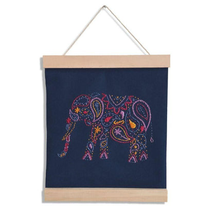 Elephant Banner Embroidery Kit