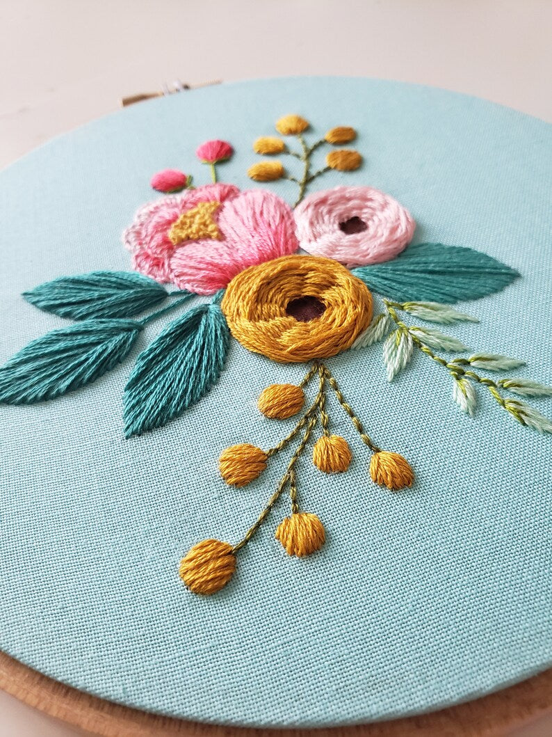 Floral Embroidery Design