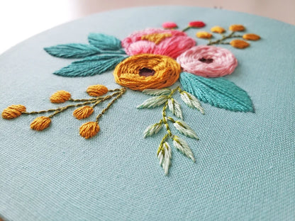 Floral Embroidery Design