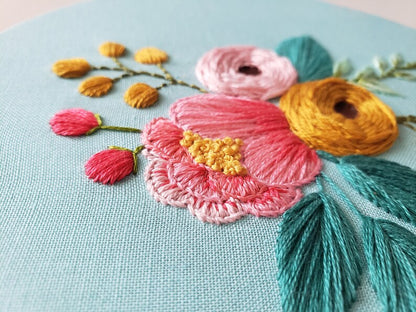 Floral Embroidery Design